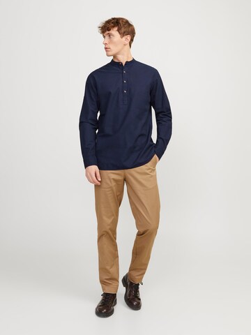 JACK & JONES Regular fit Overhemd 'Summer' in Blauw