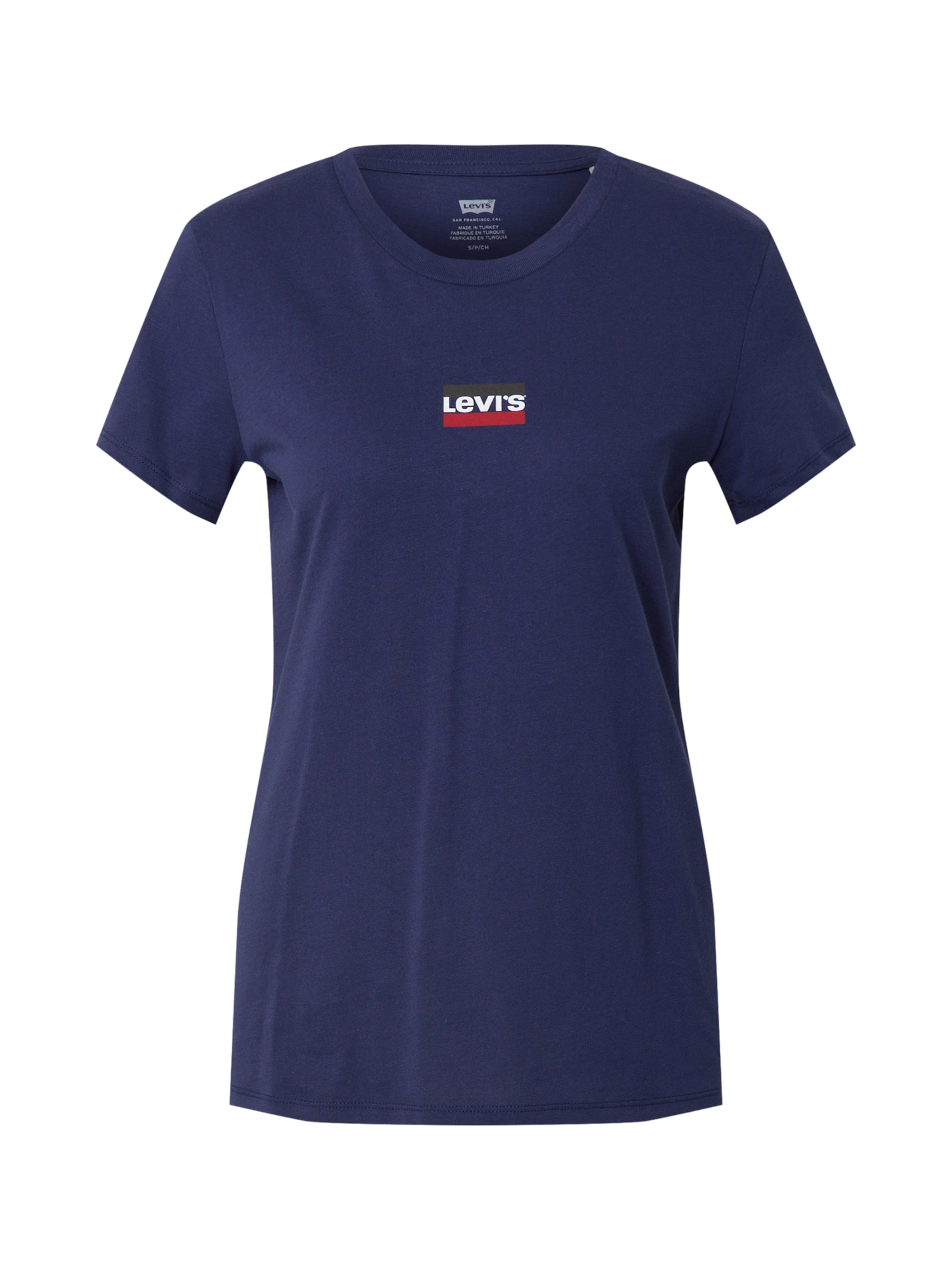 LEVI'S ® Póló 'The Perfect Tee' - kék: elől