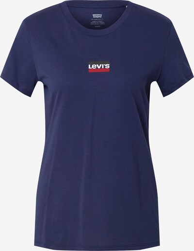 LEVI'S ® T-shirt 'The Perfect Tee' i marinblå / eldröd / vit, Produktvy