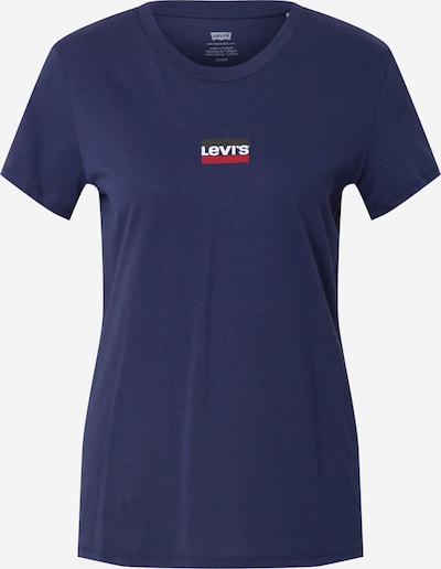 LEVI'S ® Μπλουζάκι 'The Perfect Tee' σε ναυτικό μπλε / κόκκινο φωτιάς / λευκό, Άποψη πρ�οϊόντος