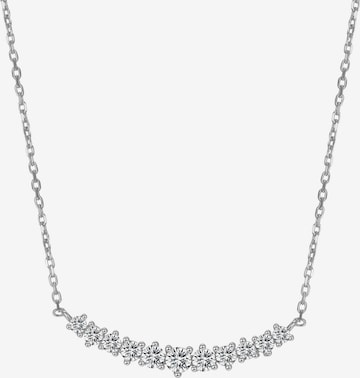 Hey Happiness Necklace 'Tennis Glow' in Silver: front