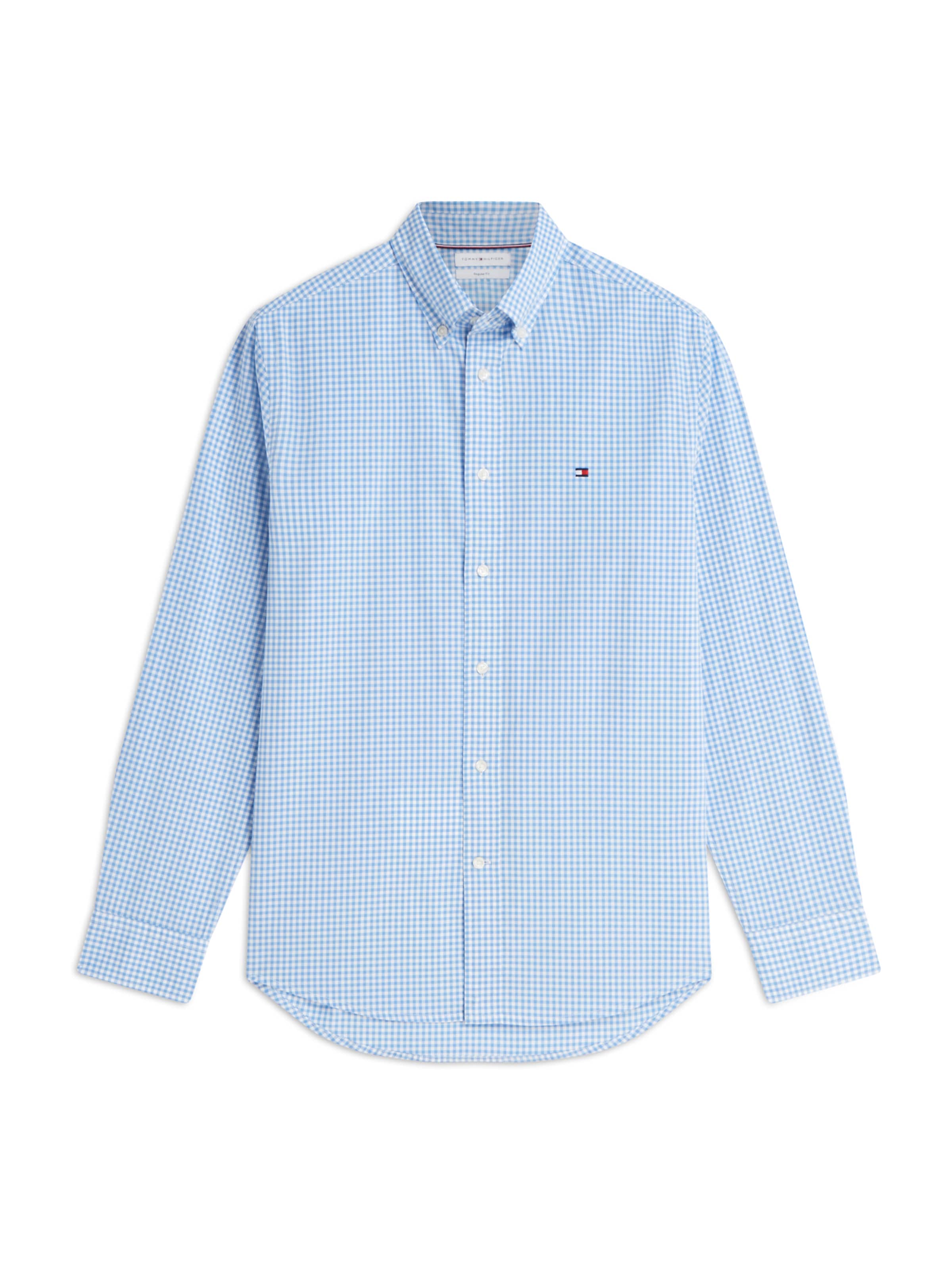 Regular fit Camicia di TOMMY HILFIGER in blu: frontale