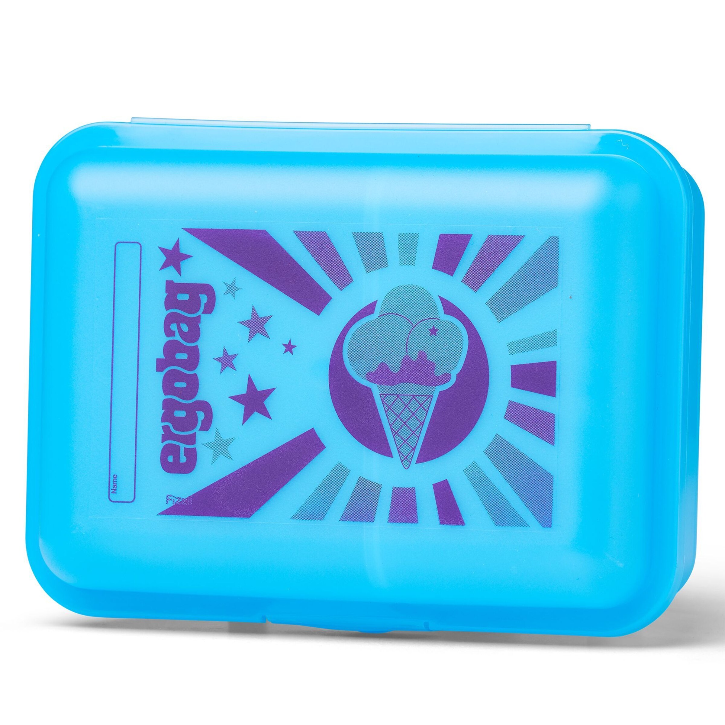 Set di stoviglie di ergobag in blu: frontale