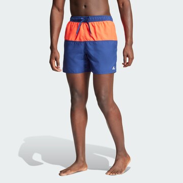 ADIDAS PERFORMANCE Swimming Trunks in Blue: front