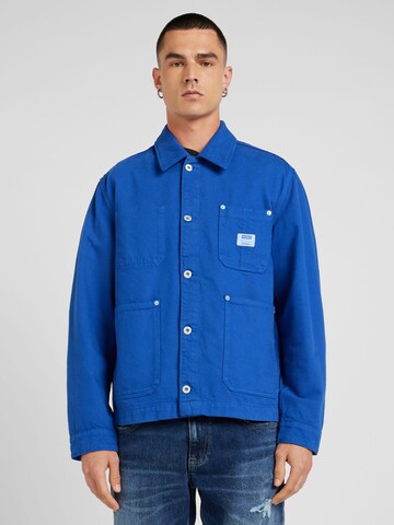 Veste mi-saison 'Moltisanti' HUGO en bleu : devant