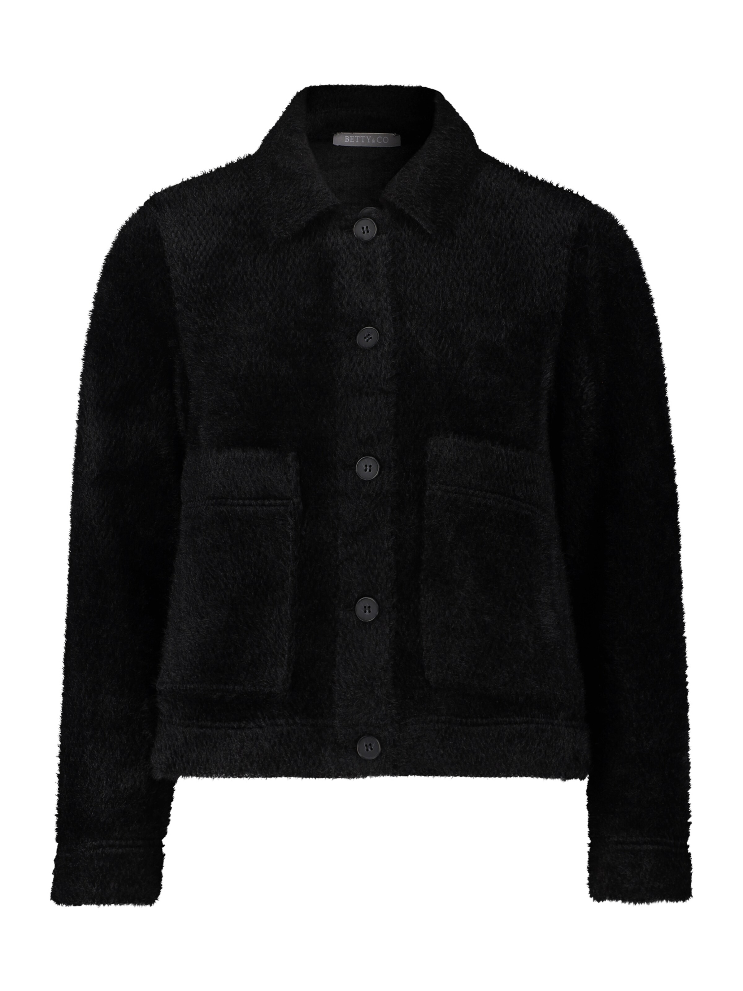 Giacca di mezza stagione di Betty & Co in nero: frontale