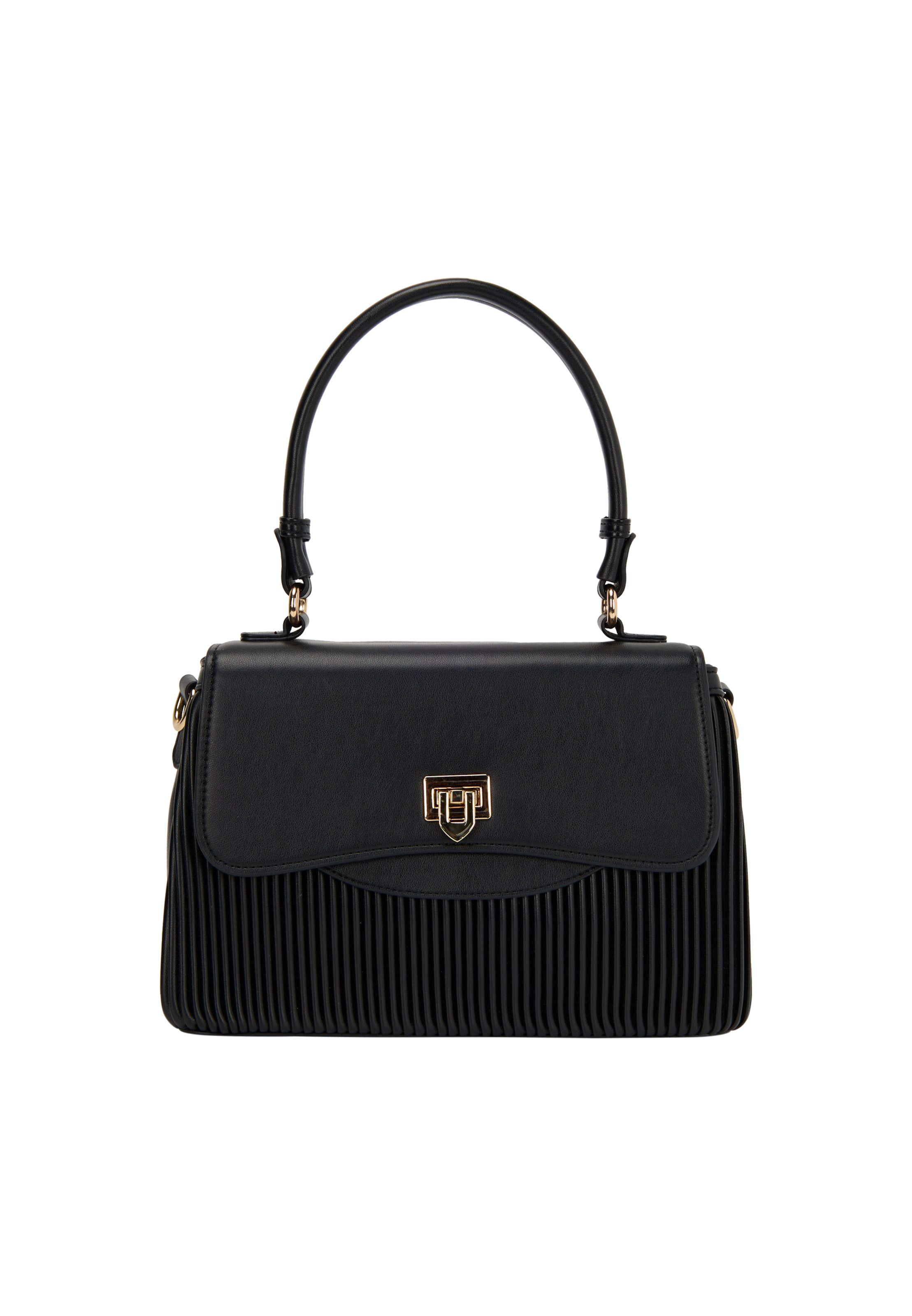 faina Handtas in Zwart: voorkant