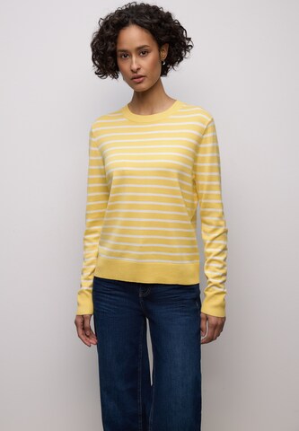 STREET ONE Pullover in Gelb: Vorderseite