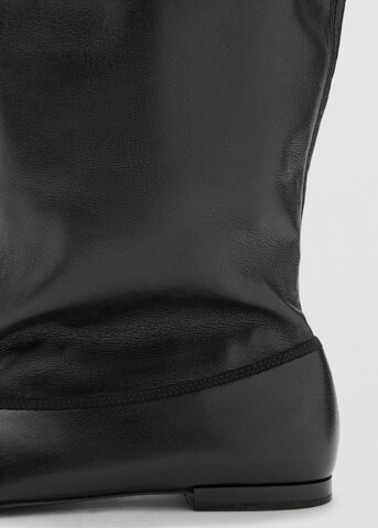 MANGO Ankle Boots in Black