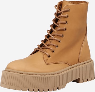 STEVE MADDEN Veterlaarsjes 'SKYHY' in Bruin: voorkant