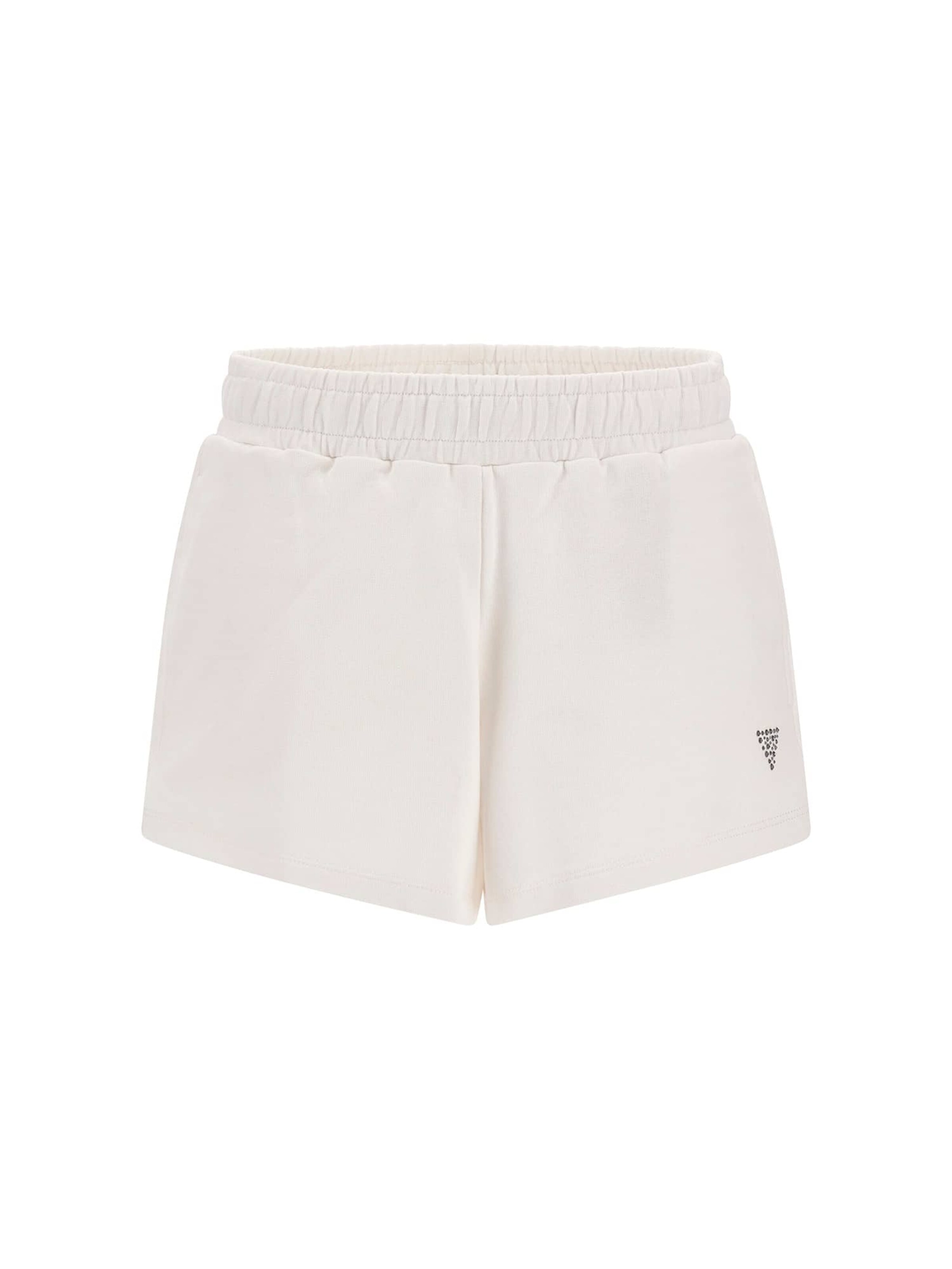 GUESS Loosefit Shorts in Weiß: Vorderseite