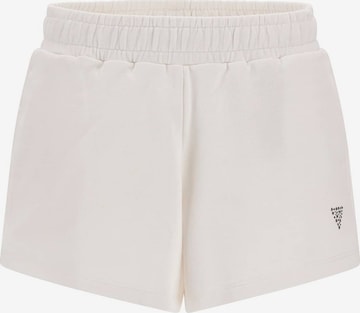 GUESS Loosefit Shorts in Weiß: Vorderseite