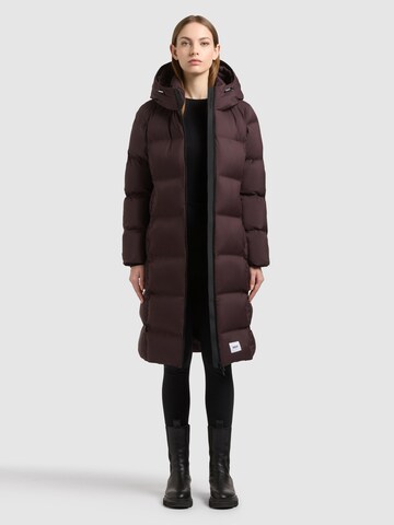 khujo Wintermantel 'Finnie4' in Rood