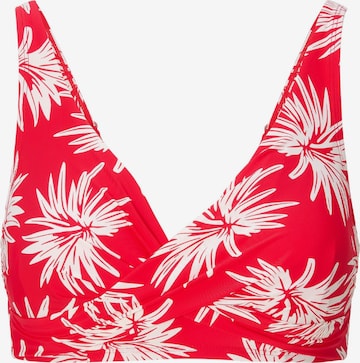 LingaDore Triangel Bikinitop in Rood: voorkant