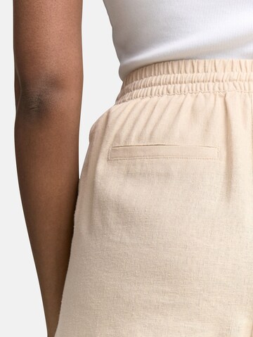 TOM TAILOR DENIM Loosefit Broek in Bruin