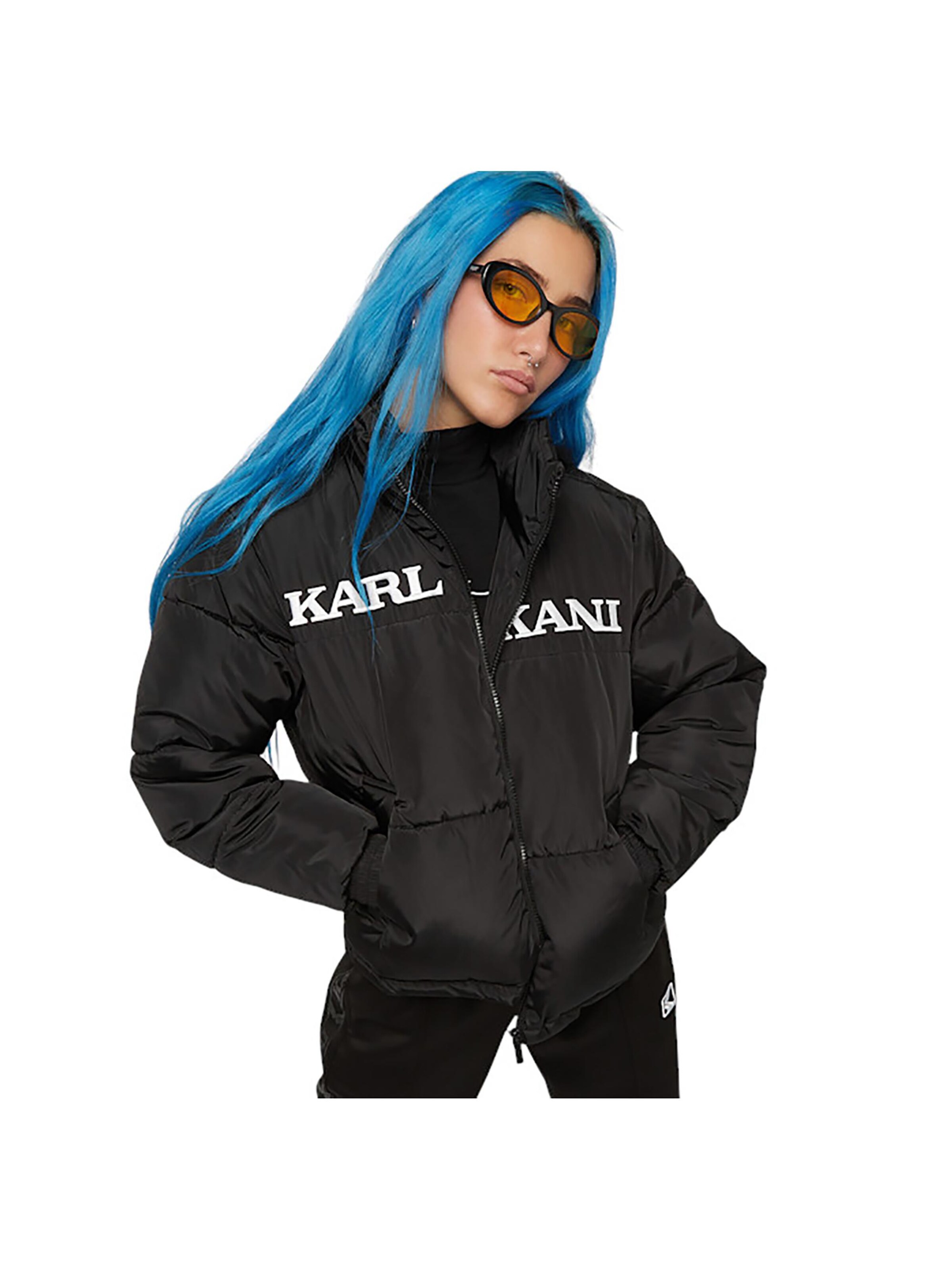 Karl Kani Winter Jacket 'Retro Essential' in Black