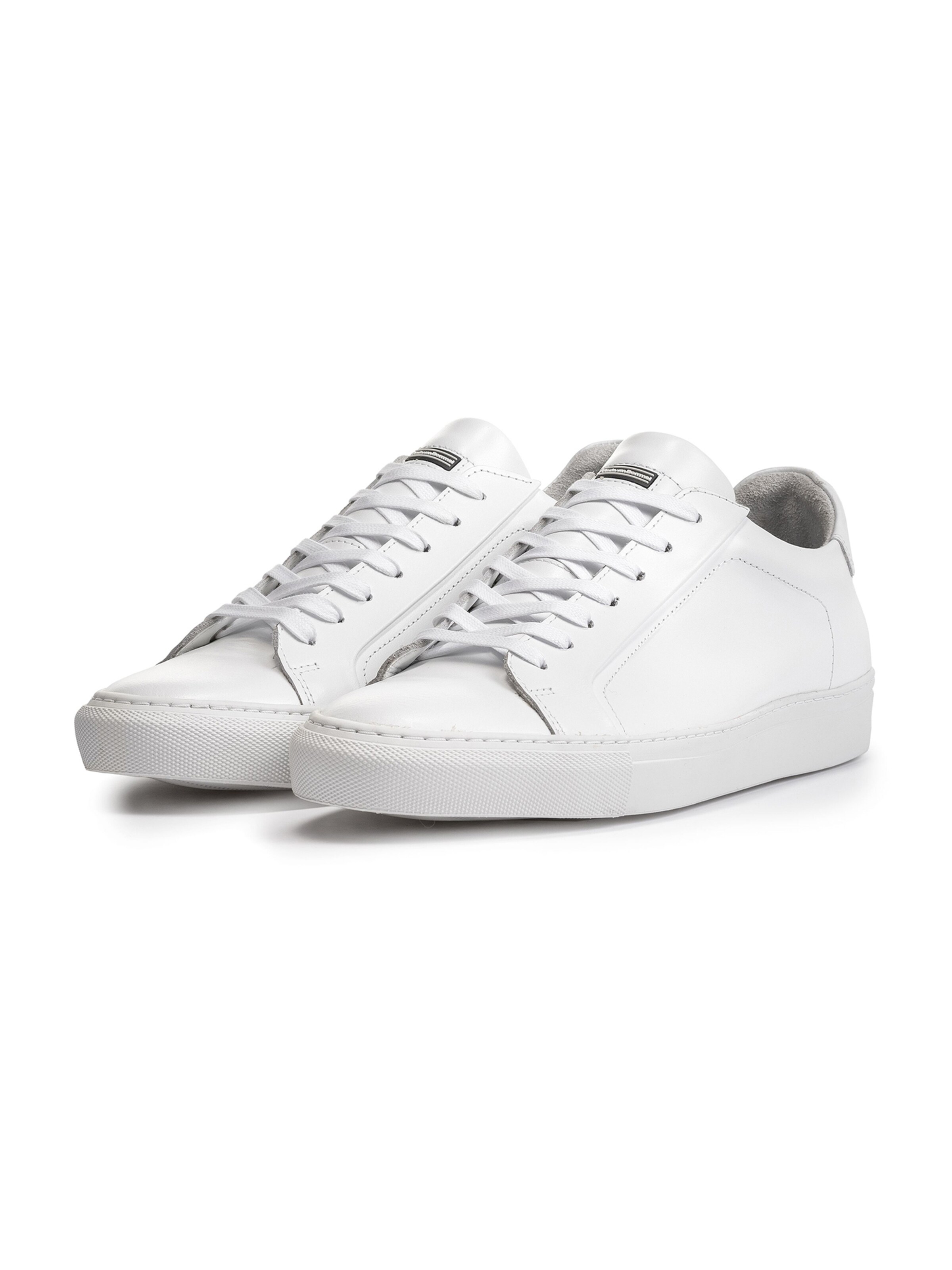 Baskets basses 'De Witter 01' Floris van Bommel en blanc