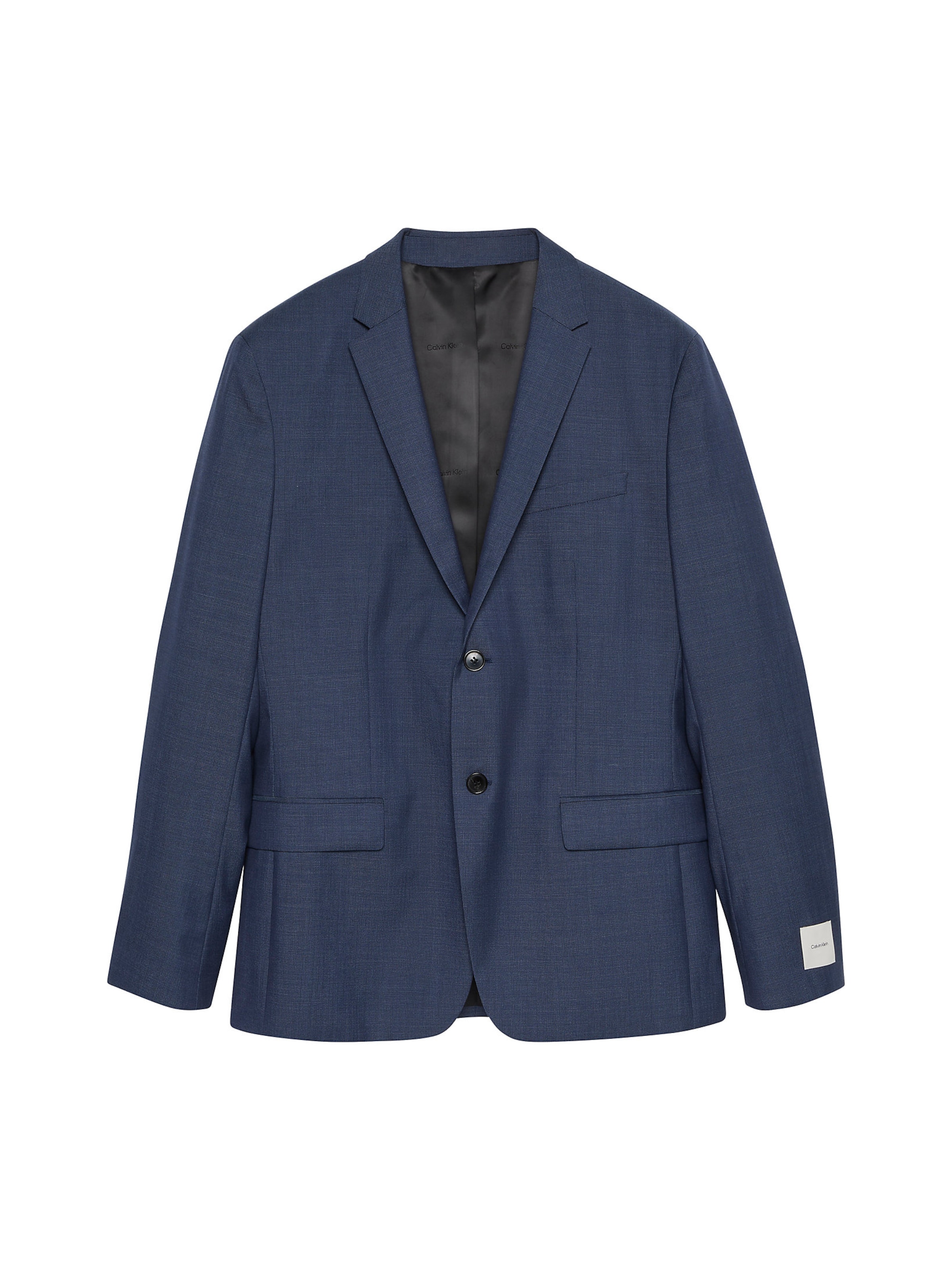 Calvin Klein Regular Fit Sakko in Blau: Vorderseite