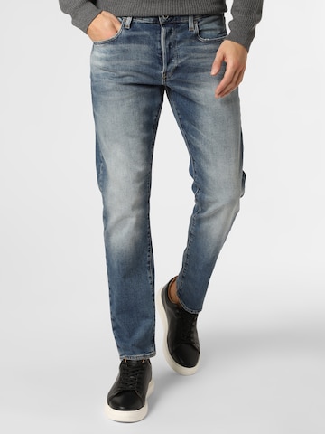 G-Star RAW Tapered Jeans '3301' in Blau: predná strana