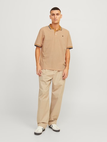 dzeltens JACK & JONES Standarta piegriezums T-Krekls 'Bluwin'