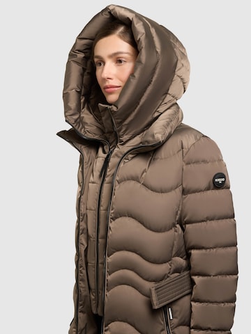 Manteau d’hiver 'Mira' khujo en marron