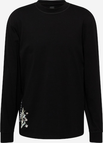 Sweat-shirt River Island en noir : devant