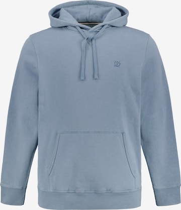 Sweat-shirt JP1880 en bleu : devant