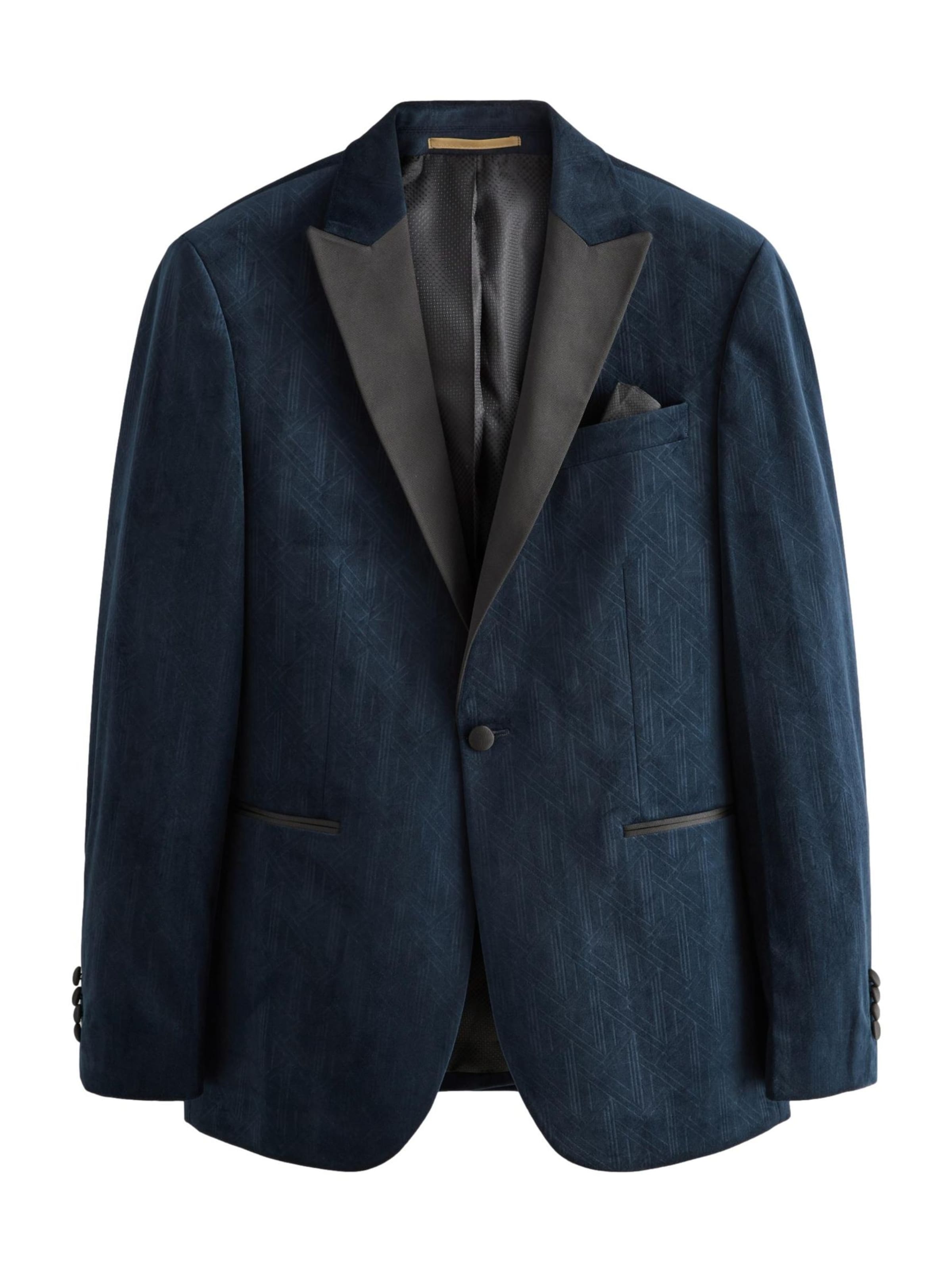 zils Next Standarta piegriezums Klasiska žakete: no priekšpuses