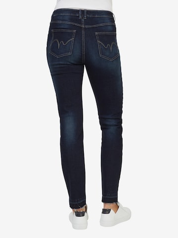 Slimfit Jeans di Linea Tesini by heine in blu