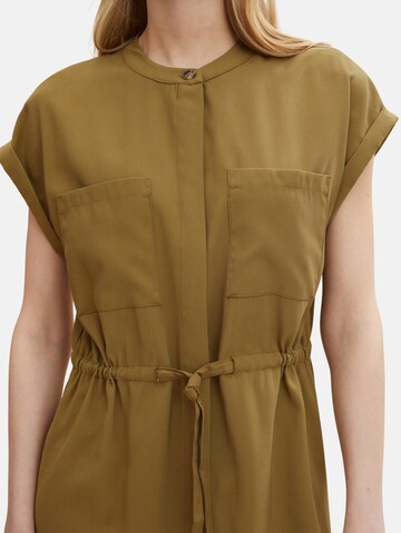 TOM TAILOR Shirt dress in Green