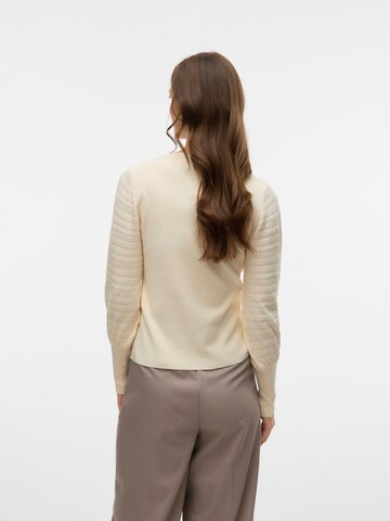 VERO MODA Sweater in Beige