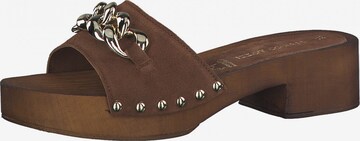 MARCO TOZZI Mules in Brown: front