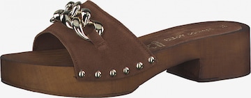 MARCO TOZZI Mules in Brown: front