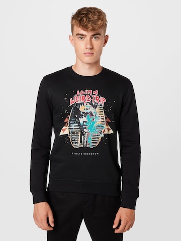 EINSTEIN & NEWTON Sweatshirt 'Weird Trip' in Black: front