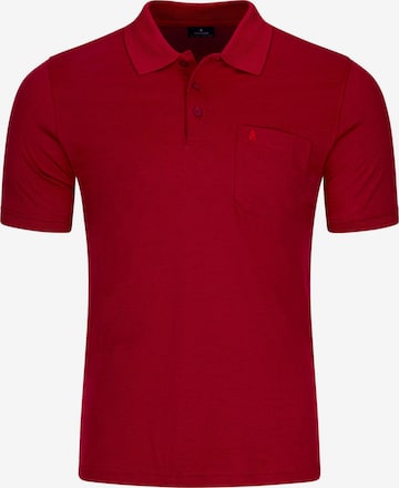 Ragman Shirt 'Basic' in Rood: voorkant