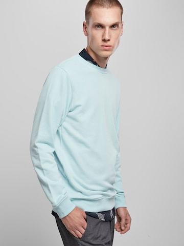 Urban Classics Sweatshirt in Blauw