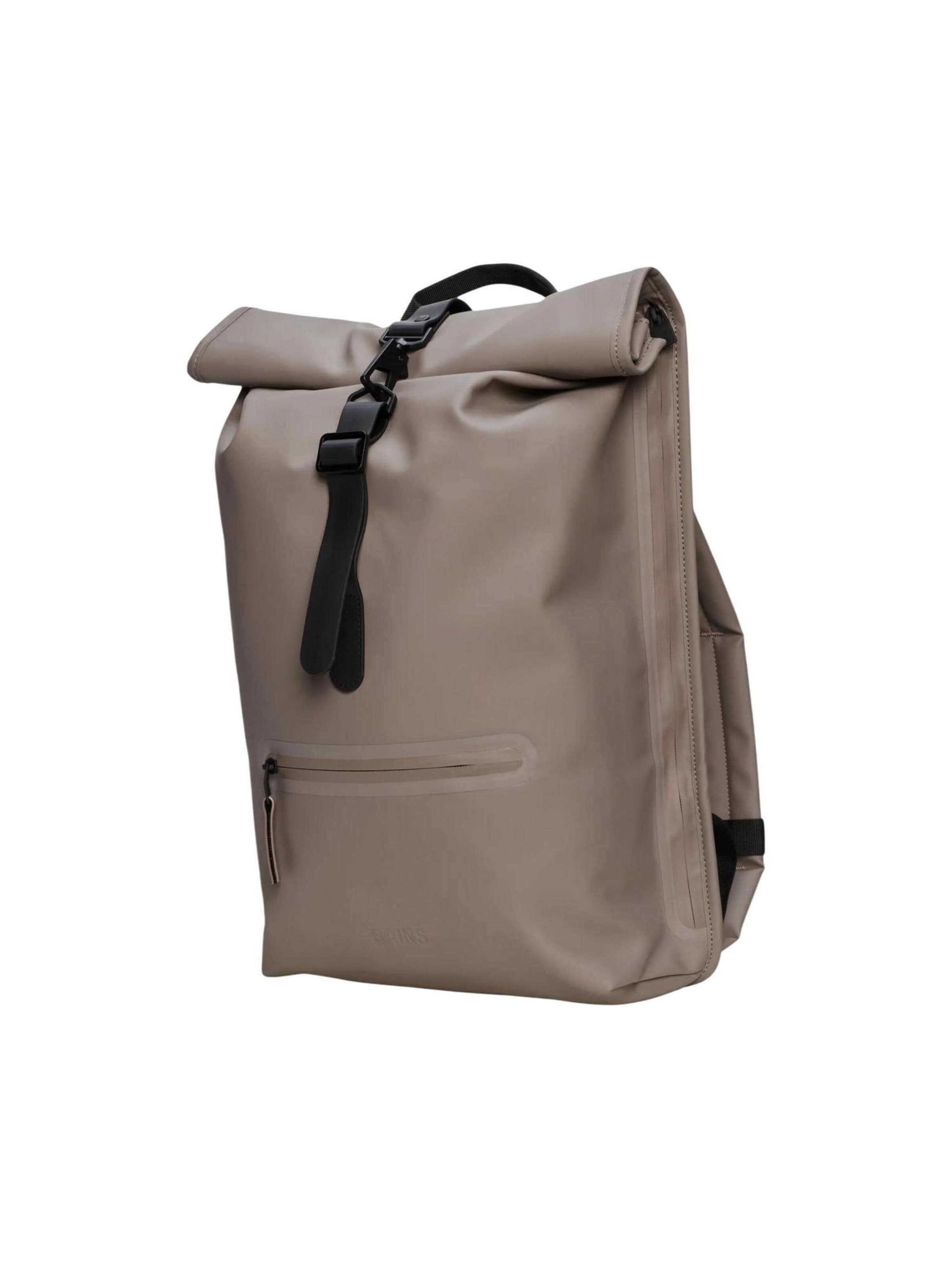 Zaino 'Rotop Rucksck W3 UNISEX 13320' di RAINS in grigio