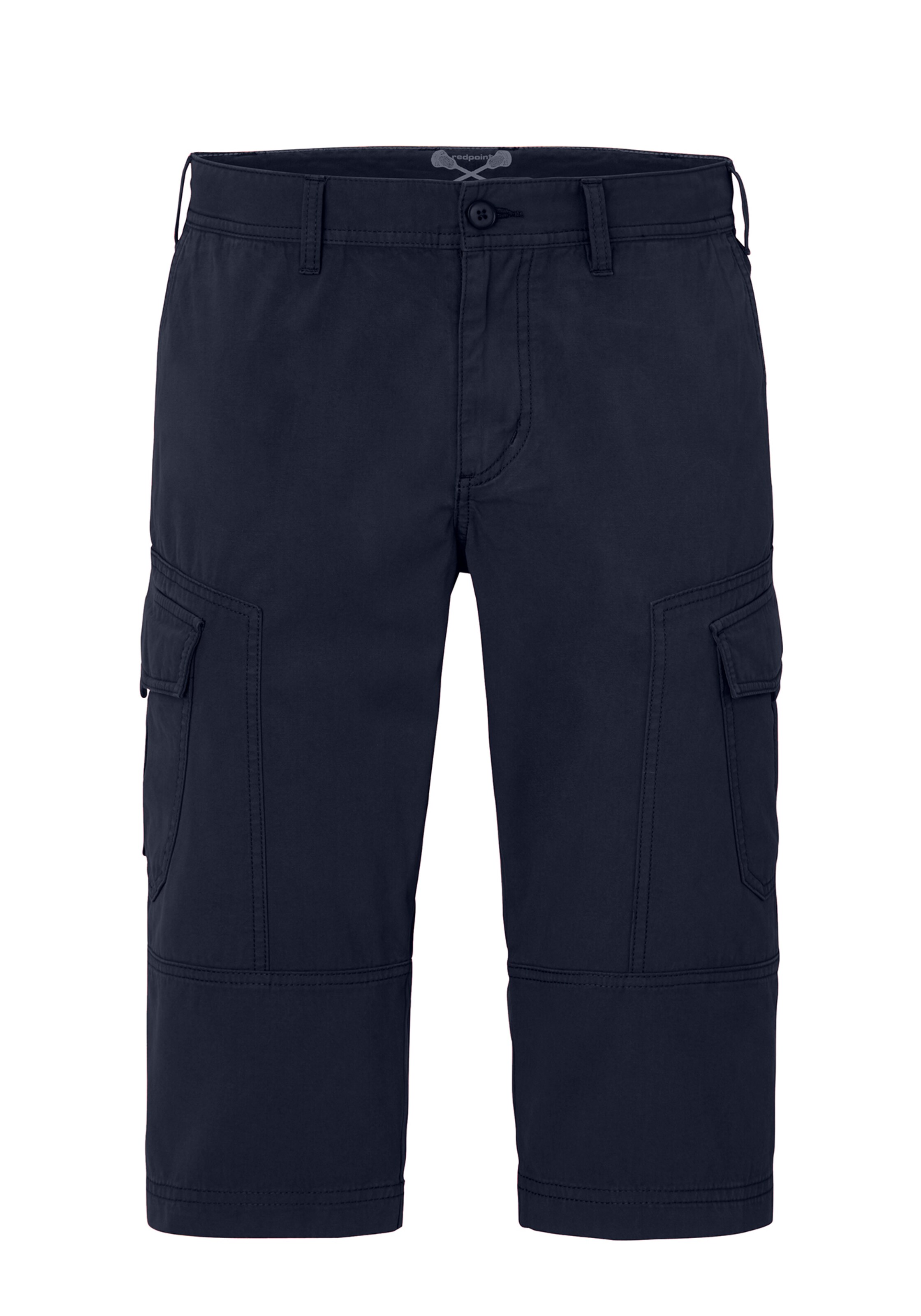 REDPOINT Regular Cargohose in Blau: Vorderseite