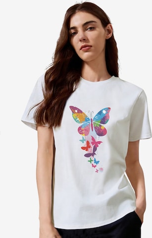 GORHEY Shirt in Wit: voorkant