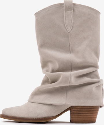 BRONX Ankle Boots ' Jukeson ' in Beige: front