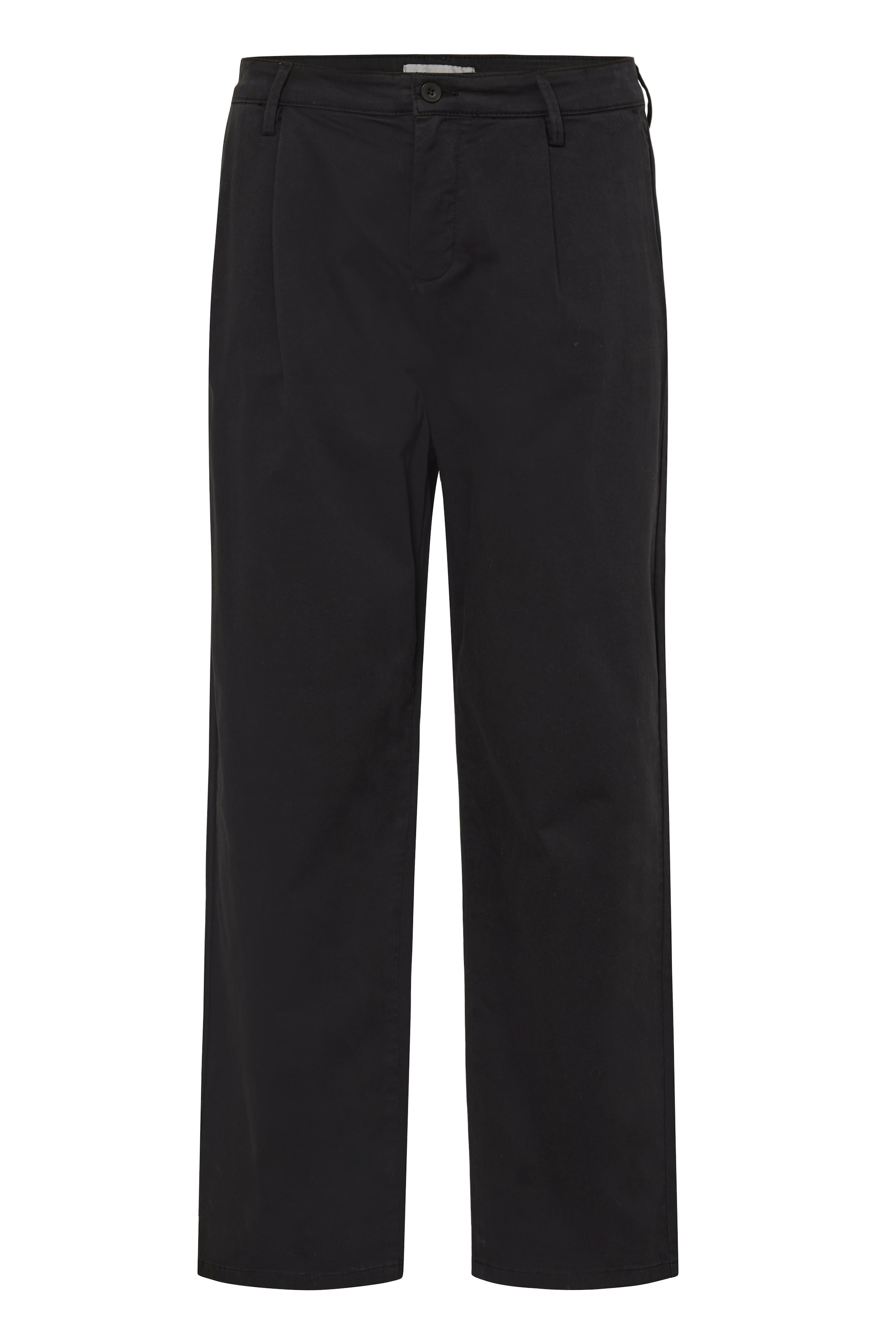 Casual Friday Loosefit Bandplooibroek 'CFAMUNDSEN' in Zwart: voorkant