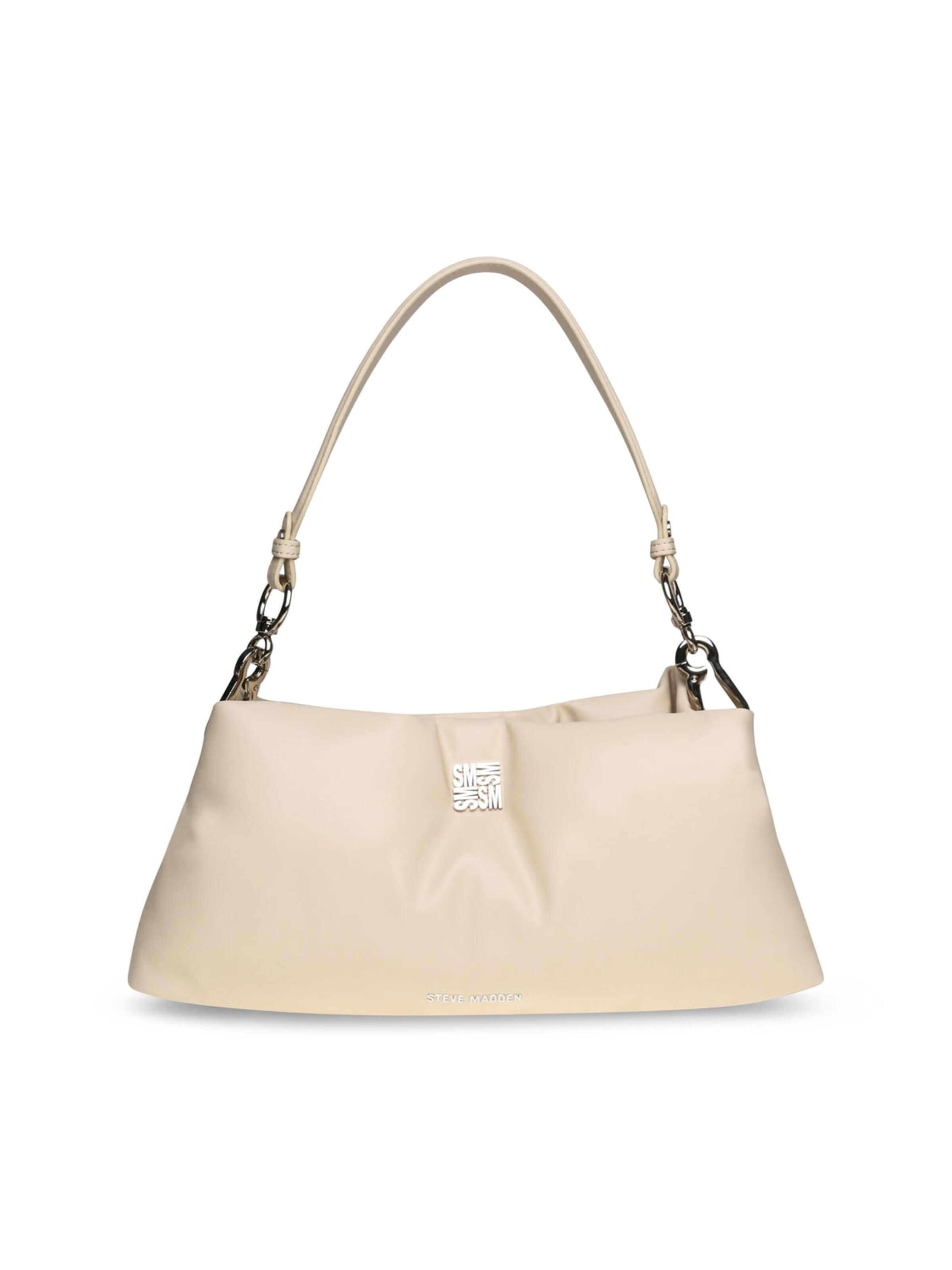 STEVE MADDEN Torba na ramię 'BVerge Bone / Silver' w kolorze biały