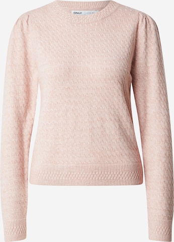 ONLY Pullover 'ONLKATIA' in Pink: Vorderseite