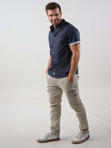 Deeluxe Regular fit Overhemd 'MAYORCA' in Blauw