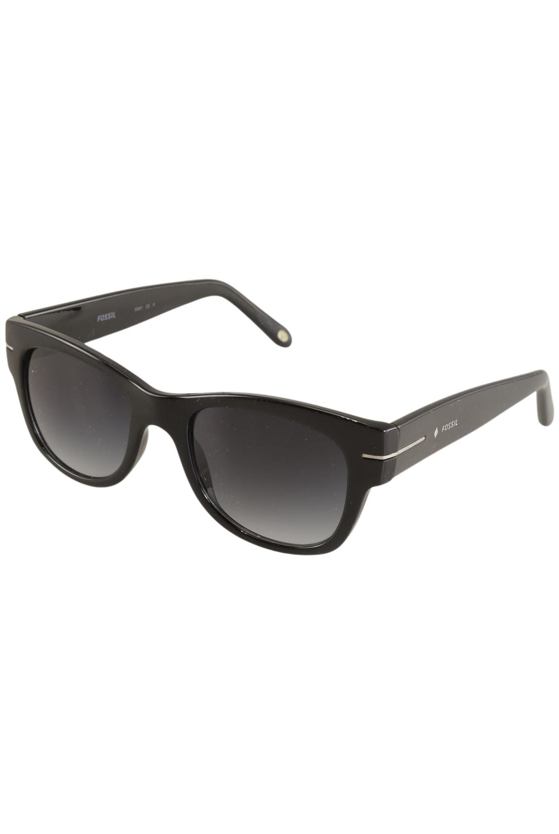 FOSSIL Sunglasses in One size in Black: front