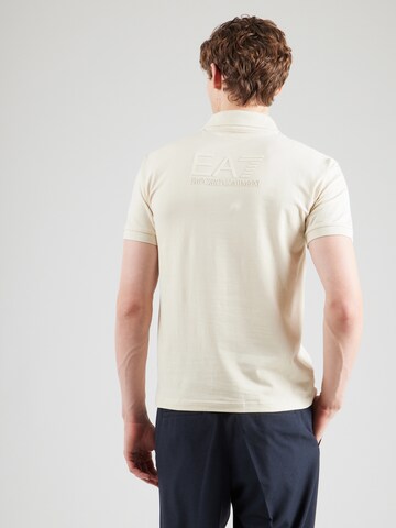 EA7 Emporio Armani Shirt in Beige: front