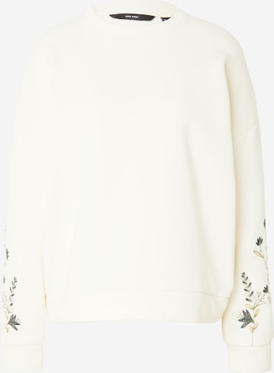 VERO MODA Sweatshirt 'IVY' in creme / gelb / schwarz, Produktansicht