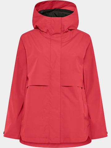 Veste outdoor 'ELSA' Didriksons en rouge : devant