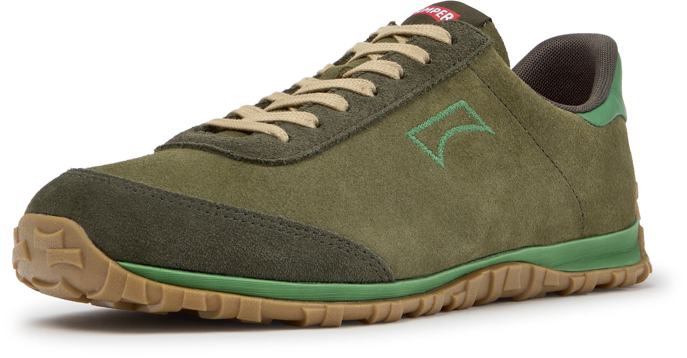 Sneaker bassa ' Drift Walk ' di CAMPER in verde: frontale