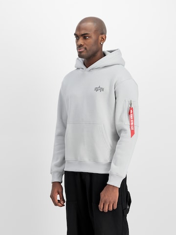 ALPHA INDUSTRIES Суичър в сиво